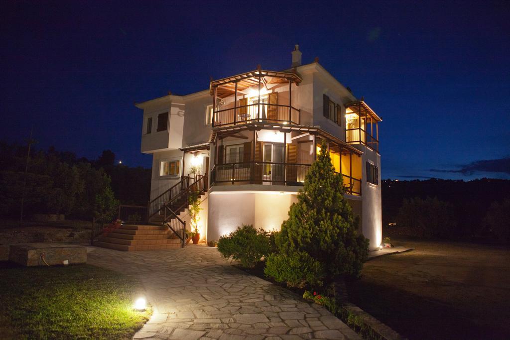 スコペロス Casa Bella Vistaヴィラ エクステリア 写真